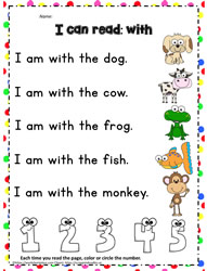 Sight Word to Read - with